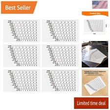 6pcs Harmonic Balancer Timing Tape For Engines 5.25 To 8.00 Dia Precision ...