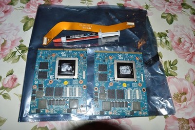 2 x GTX 765M Notebook Grafikkarten (SLI)