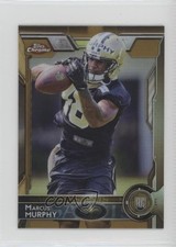 2015 Topps Chrome Mini Rookies Gold Refractor 10/10 Marcus Murphy #143 0c3