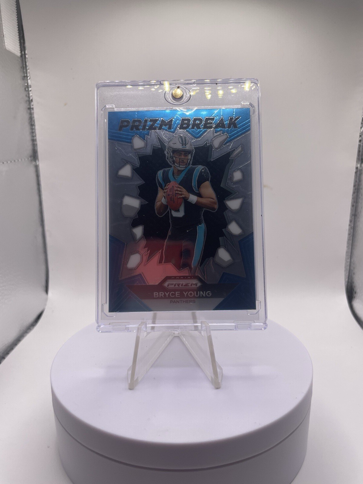 2023 Panini Prizm - Prizm Break Bryce Young #PB-3 Silver Prizm (RC)