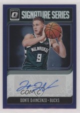 2018-19 Donruss Optic Signature Series Purple Prizm Donte DiVincenzo Auto 0s5s