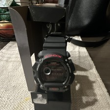 Orologio da polso uomo Casio G-SHOCK digitale in resina nera resistente agli urti con scatola