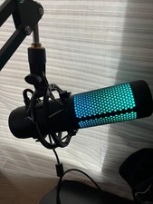 HyperX QuadCast S RGB USB Condenser Microphone - Black HMIQ1S-XX-RG/G 