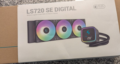DeepCool LS720 SE Digital 360mm Liquid Cooler with Status Display RBG for PC