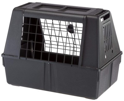 Ferplast Atlas Vehicle SUV Dog Crate, Assembled Car Dog Crate Measures 32L x ...