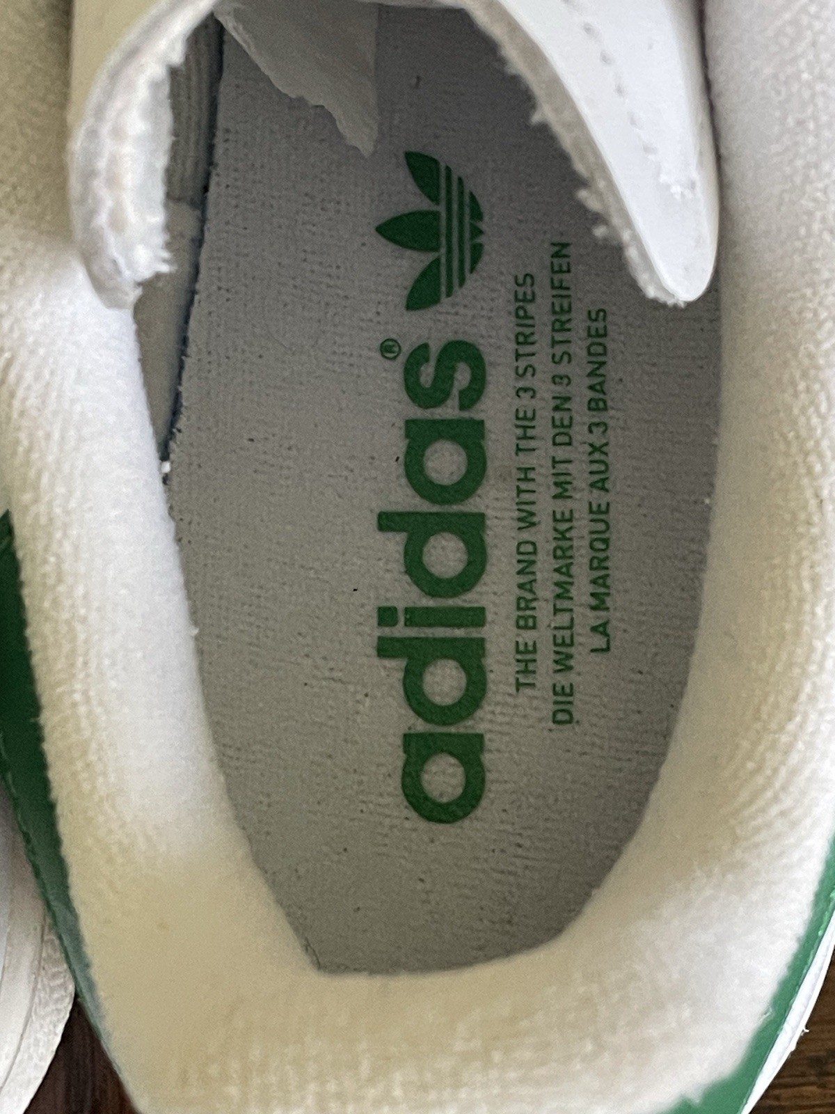 SAOLA Sneaker uomo Adidas Stan Smith taglia 7 5 bianco e verde