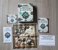 Icewind Dale Big Box  (PC, 2000) with Cloth Map, READ 