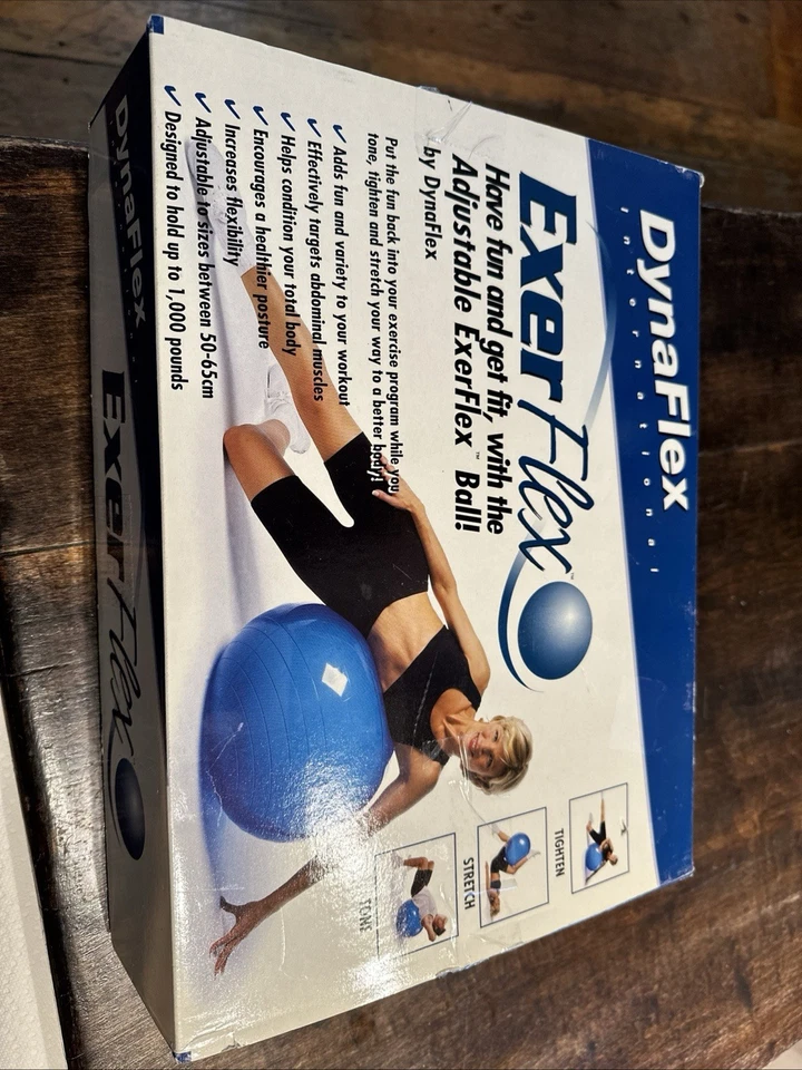 Pelota de Ejercicio con Bomba y Cinta VHS Pelota de Ejercicio Foto 3 de 3