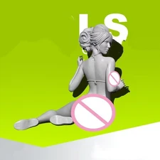 1/35 Scale Resin Figure Model Kit Beach bikini girl Unpainted Unassembled Statue