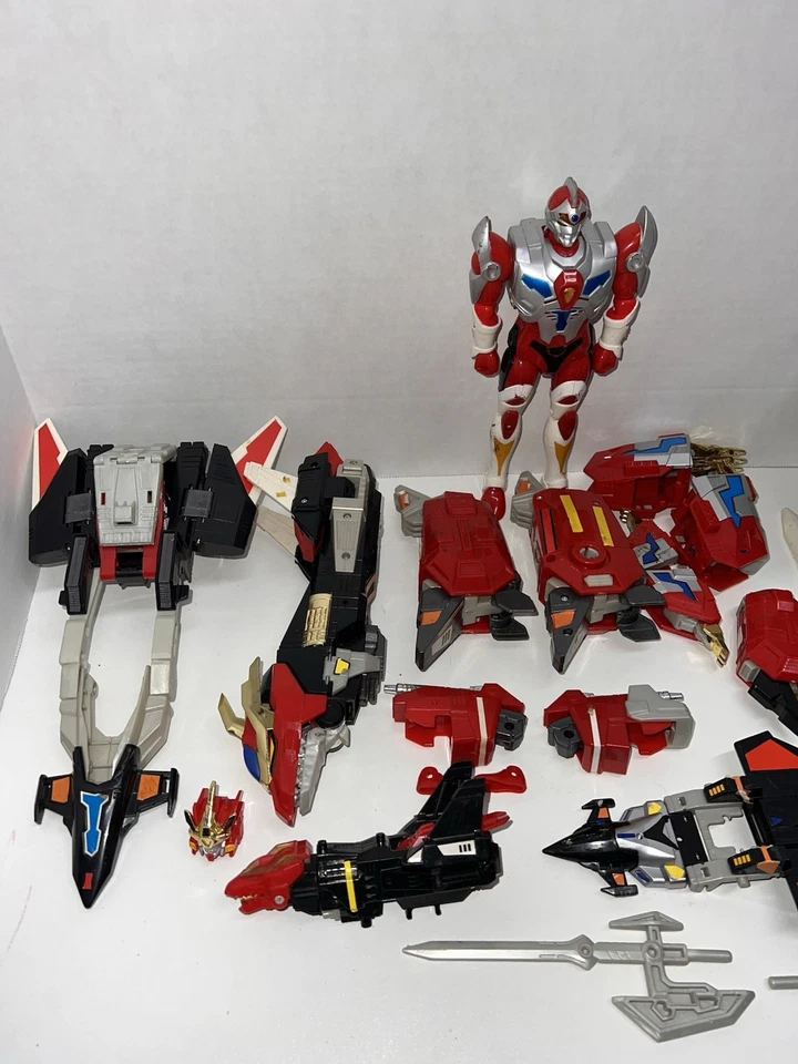 Lote de piezas Superhuman Samurai Syber Squad Gridman DX Dyna Dragon Foto 3 de 4