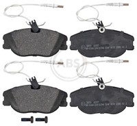 Bremsbelagsatz Scheibenbremse A.B.S. 36899 FüR Fiat CitroËN Evasion Scudo Lancia