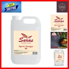 Versatile 5L White Vinegar - Natural Cleaner for Cooking, Pickling & Marinating 3.00 per litre