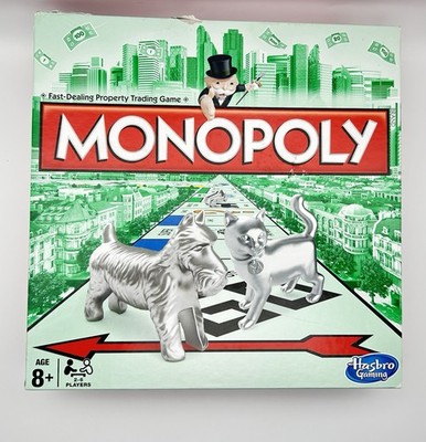 Verpackung beschädigt - Original Hasbro Monopoly Classic Edition Family Traditional Game