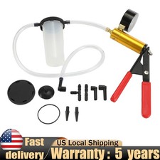 Vacuum Pump Tester Brake Bleeder Kit Hand Held With Pressure Gauge Gearzaar Vacuum Pump Tester Brake Bleeder Kit Hand Held With Pressure Gauge Gearzaar