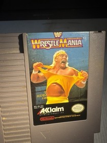 WWF Wrestlemania Nintendo NES gioco autentico testato funzionante e autentico