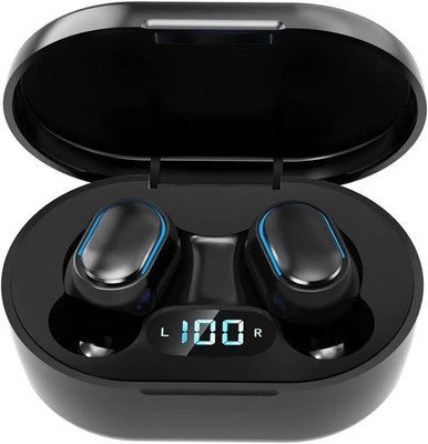 Wireless Headphones, True Wireless Earbuds with Led Display Charging Case, HD Hi
