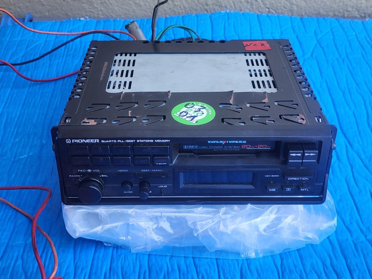 PIONEER KEH 6050 AM Fm Cassette Car stereo 1988 SALEEN MUSTANG QR