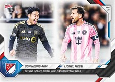 2026 Topps Now MLS #1 Son Heung-min LAFC Lionel Messi Inter Miami CF PREVENDITA