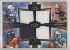 2012 Prime Quad Combo Relics Andrew Luck Brock Osweiler Robert Griffin III 2r7