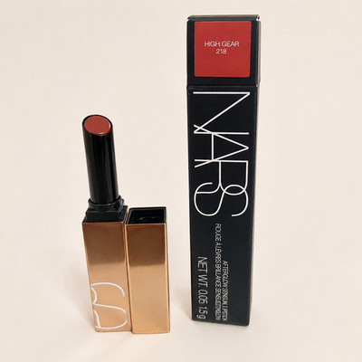NARS Afterglow Sensual Shine Lipstick #218 HIGH GEAR .05 OZ FULL NEW