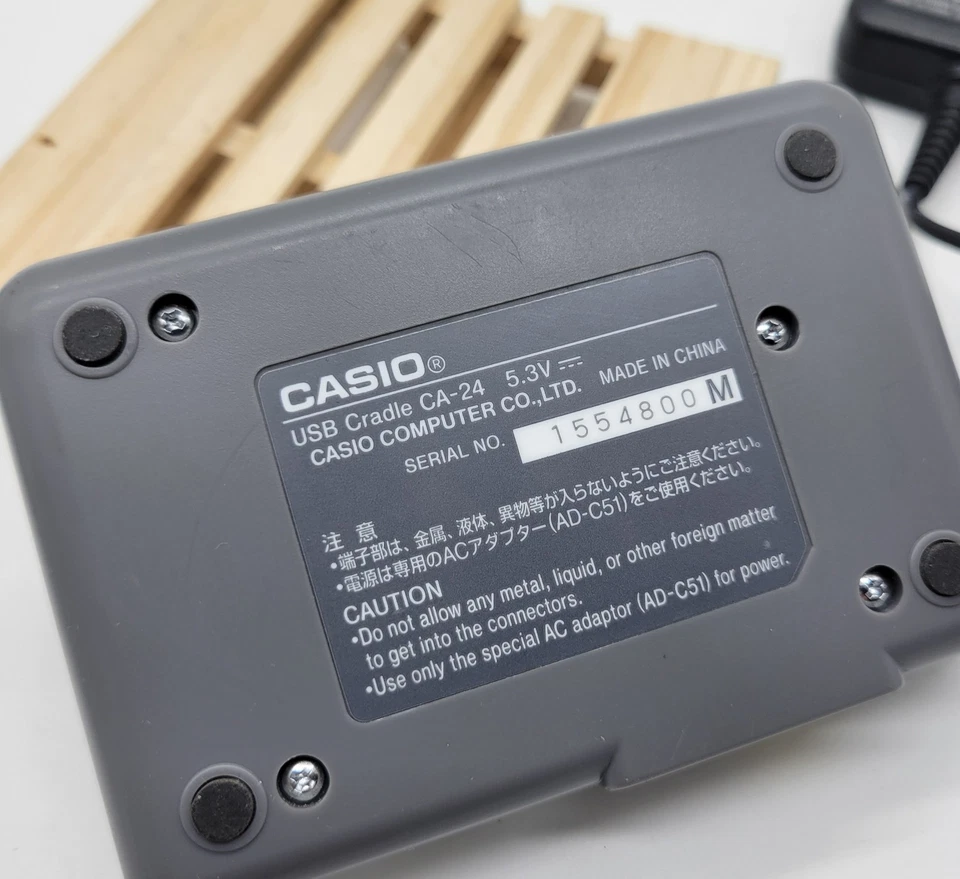 Casio Camera Dock CA 24 USB Charging Port Compact Efficient Photography - Image 4 of 4
