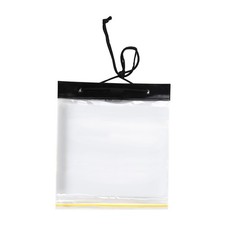 Outdoor Waterproof Map Bag Plastic Self-sealing Bag White (Without Map) Map Bag