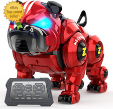 Robot Dog for Kids, Remote Control Robot Rechargeable Programing Stunt Robo Dog