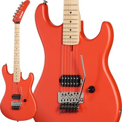 KRAMER The 84 Eruption Red Satin Electric Guitar Used
