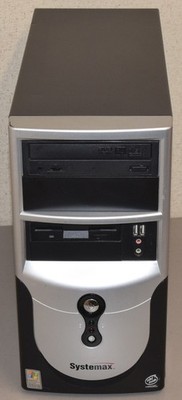 Systemax Retro Gaming PC Foxconn 651M03-G-6L Celeron 2.8GHz 2GB 3.5'' Floppy AGP