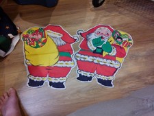 Santa Claus Plush Fabric Panel