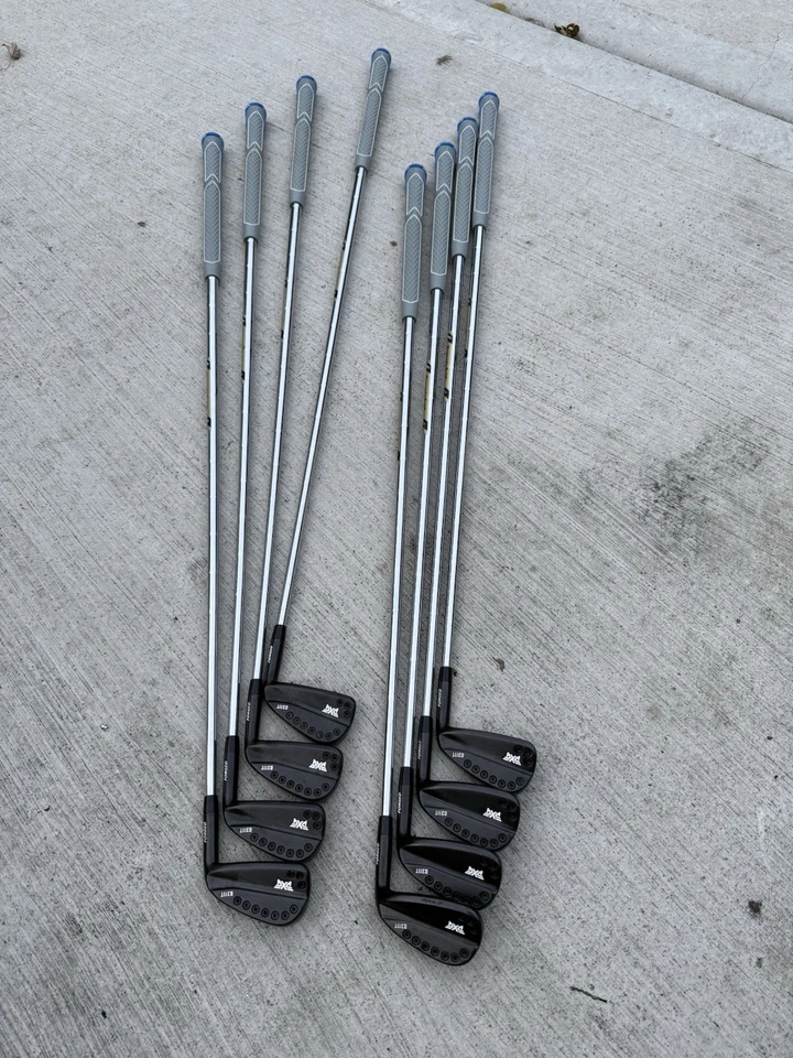 PXG Steel Black Forged 0311T 3-PW Iron Set Stiff Steel Right Handed Very Good - Image 2 of 4