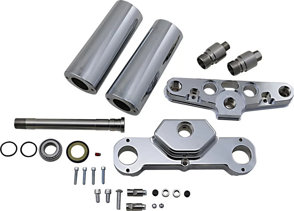 Bicicleta de calle Hawg Halters Inc Fatboy triple árbol motocicleta 41FBCR4 0408-0376 Foto 3 de 4