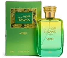 Hawas Verde for Him by Rasasi EDP Eau De Parfum Spray - 100 ML NEW RELEASE 