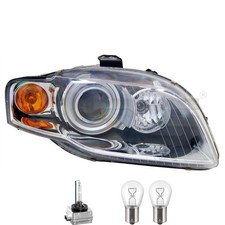 Xenon Scheinwerfer rechts inkl. Premium Lampen für Audi A4 8EC B7 mit LWR Motor