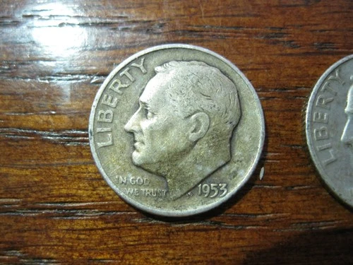 1953 D Roosevelt Dime Fine to Extra Fine!
