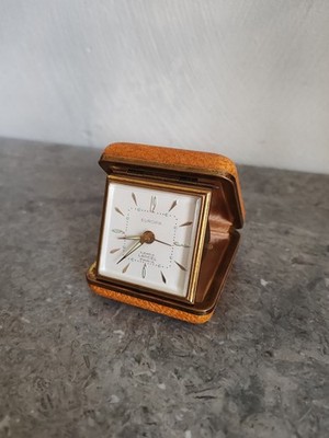 Antique Lancel Travel Alarm Clock. Europe. Vintage. To restart