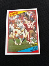 DAN MARINO ROOKIE 1984 TOPPS INSTANT REPLAY MIAMI DOLPHINS NRMT CARD !!. rookie card picture
