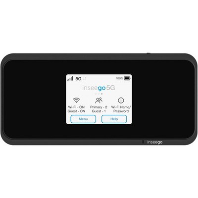 Inseego M2000 5G MiFi Hotspot Router WiFi 6 LTE Touchscreen Schwarz Wie Neu