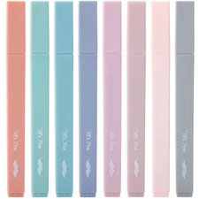 Mr. Pen Earthy Aesthetic Highlighters Chisel Tip No Bleed Bible Study