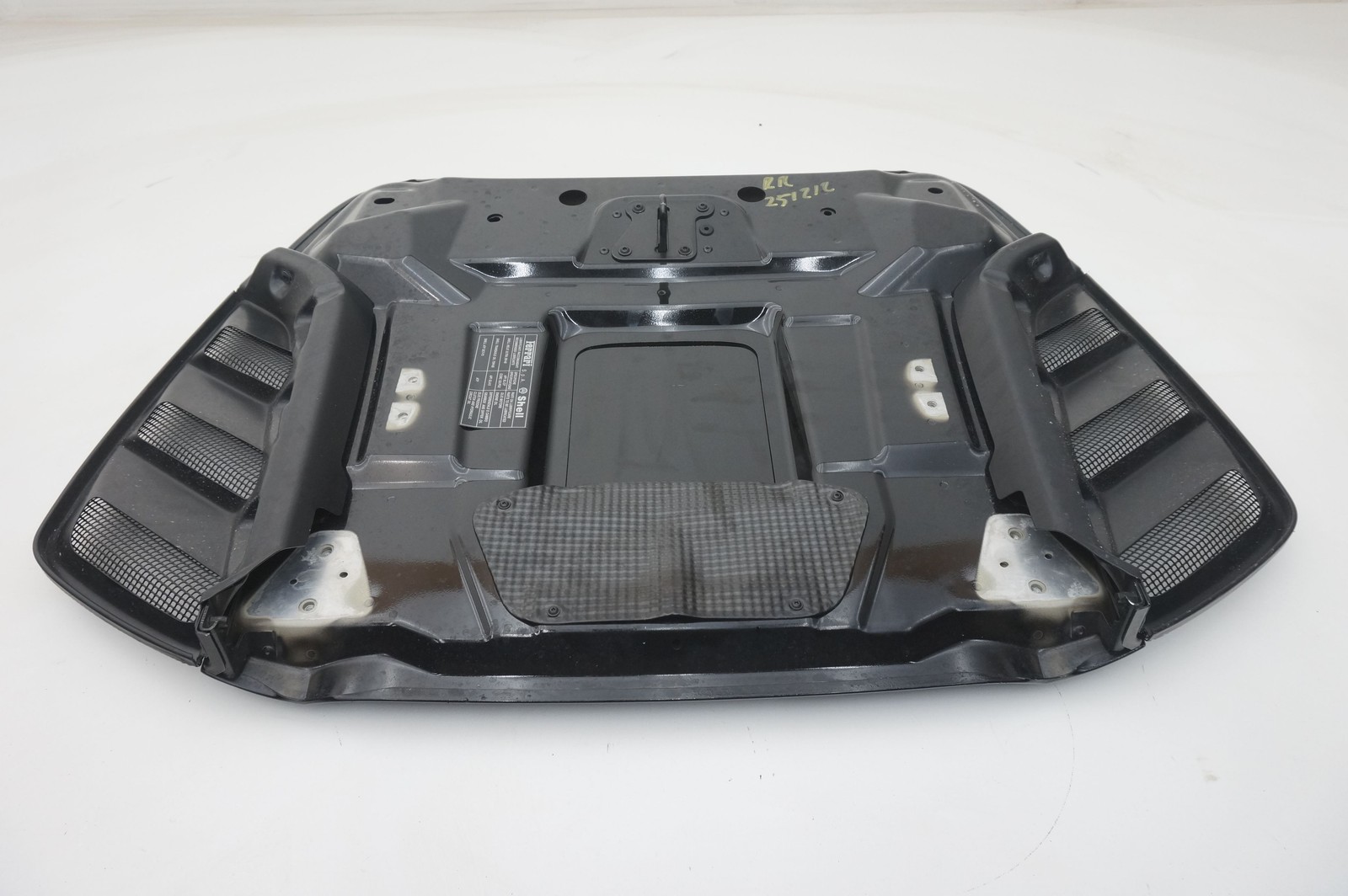 Rear Engine Bonnet Lid Grille Panel Black OEM 87413911 Ferrari 488 Spider 2017