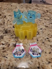 Lot Of 2 RARE Christmas Mr Beast Lab Swarms Everthing In Picture Included!!