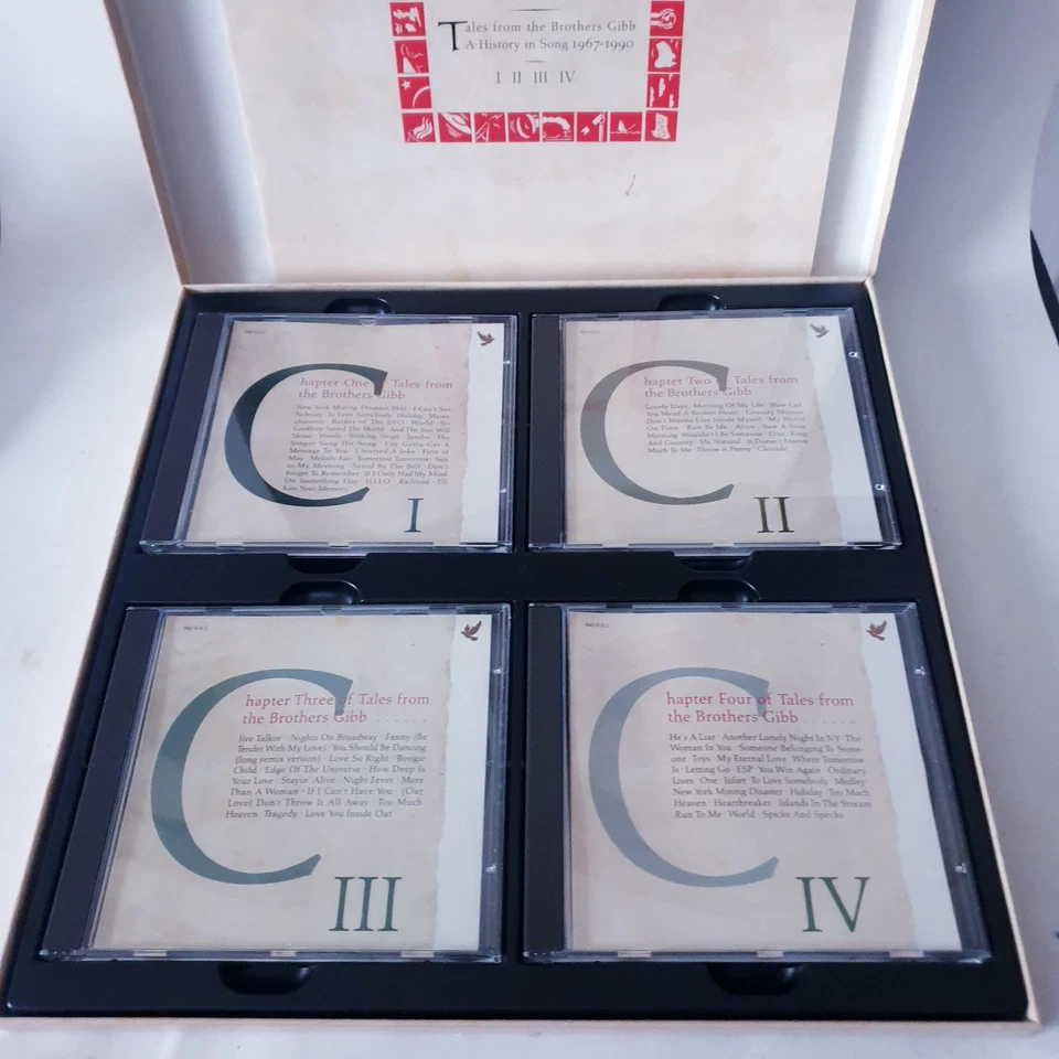 Bee Gees Tales from the Brothers Gibb 4 CD box set A History in Song 1967-1990 - Bild 2 von 4