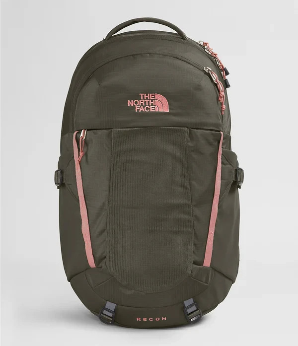 The North Face Women's Recon PFAS-Free Laptop Backpack in Forest Olive
