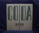 LED ZEPPELIN~VERY RARE SEALED LP~CODA~1982 USA 1st PRESS~NO CUTOUTS~OUT OF PRINT
