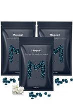 300g Hard Wax Beads for Hair Removal - Brazilian, Face, Eyebrows, Body, 3 Pack