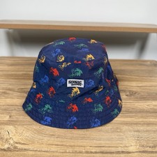 SEGA Sonic The Hedgehog Youth Bucket Hat Blue Multicolor