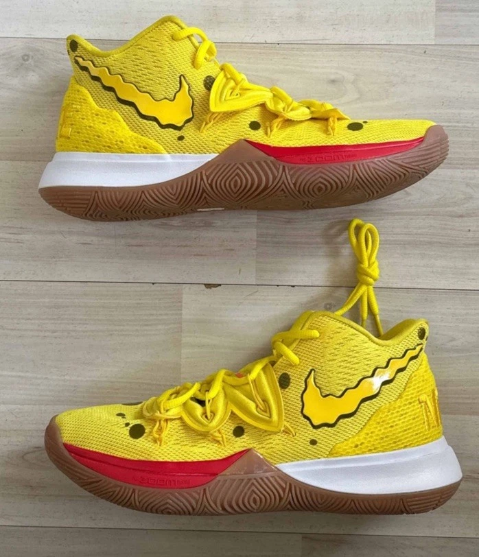 Preços baixos em Nike SpongeBob SquarePants x Kyrie 5 SpongeBob | eBay