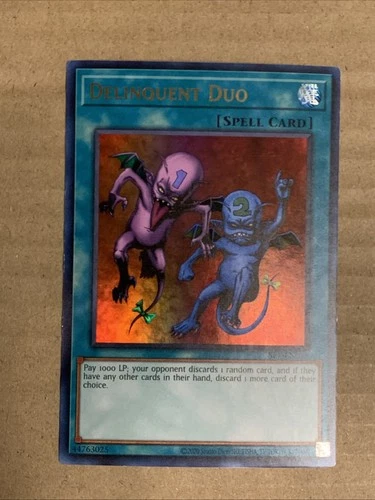 Delinquent Duo SRL-EN039 25th Anniversary Ultra Rare NM