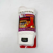 New POLAR EXTREME Women’s Fair Isle Insulated Thermal Socks Comfort Anti-Skid OS