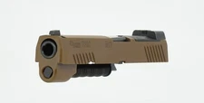 Sig Sauer P320 M17 Pistol 9mm Coyote Brown 4.7" Barrel Complete Slide Assembly